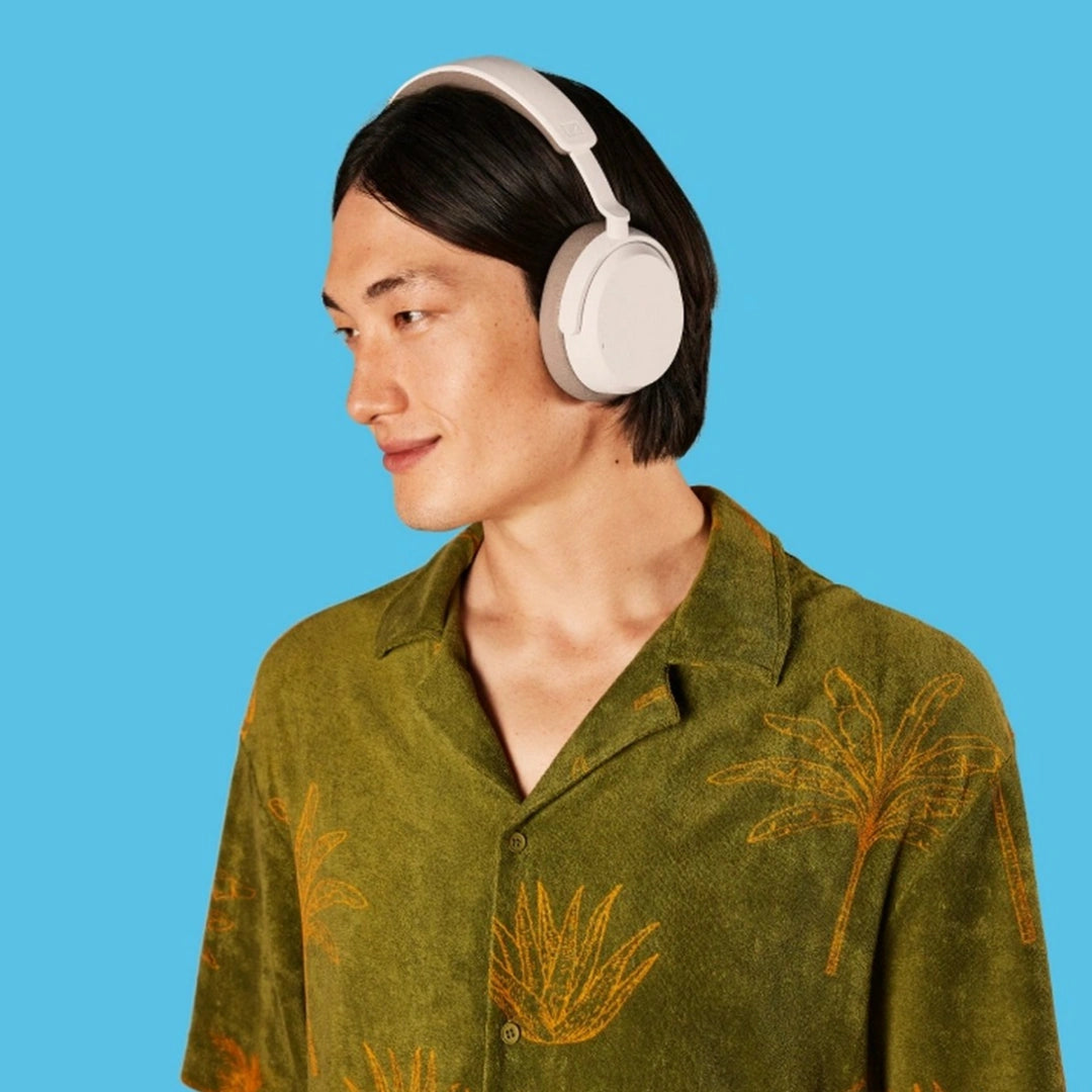 Sennheiser ACCENTUM plus Wireless Auriculares Con Bluetooth - Audio Función De Carga Rápida, Autonomía De 50 Horas Y Cancelación De Ruido Activa Híbrida Adaptativa - Blanco