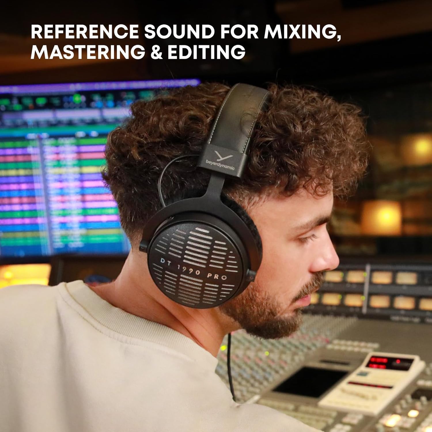 DT 1990 PRO MKII Premium Tesla Studio Headphones for Mixing, Mastering and Editing (Open)