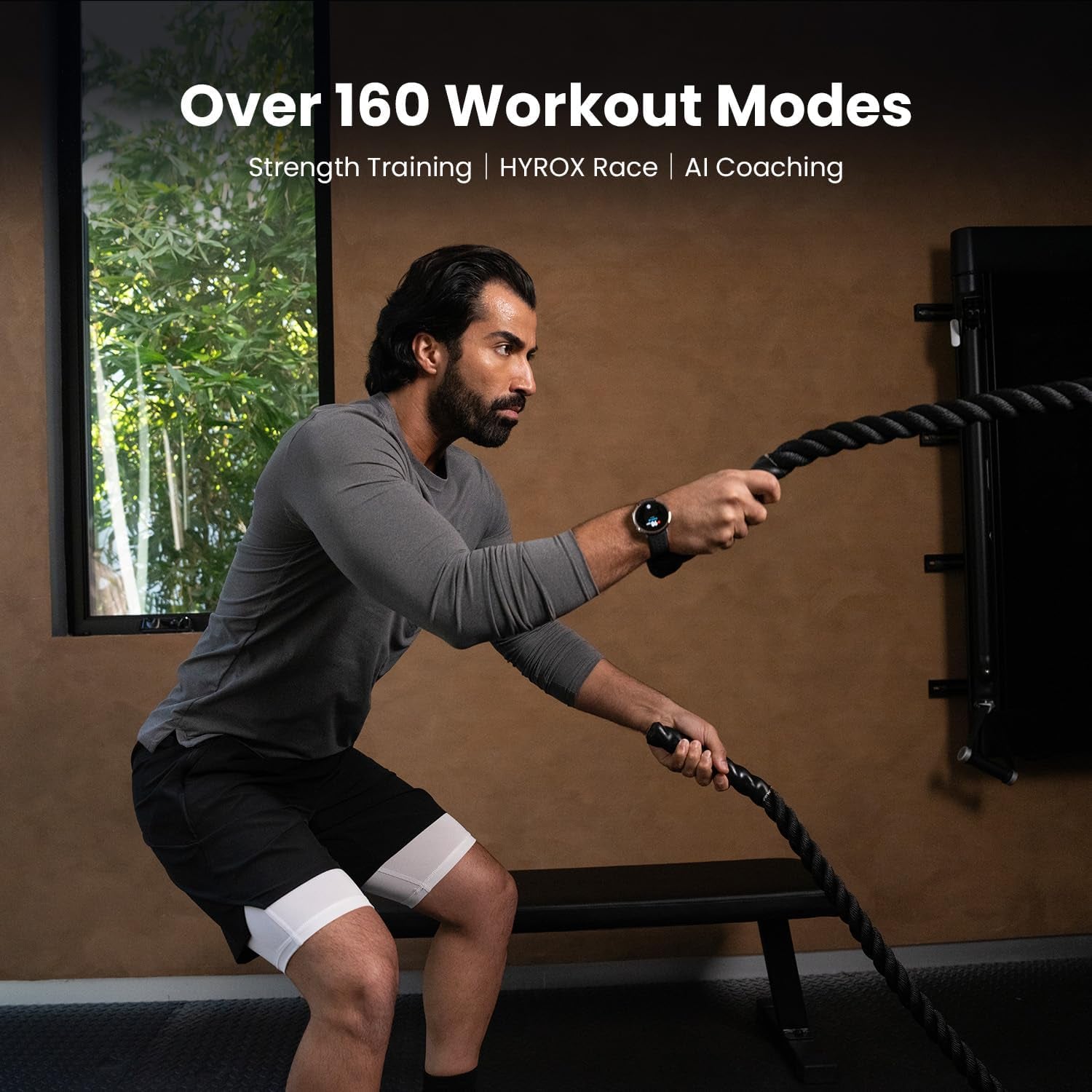 Active 2 Sport Smart Watch Fitness Tracker for Android and Iphone, 44Mm, 10 Day Battery, Water Resistant, GPS Maps, Sleep Monitor, 160+ Workout Modes, 400 Face Styles, Silicone Strap, Free App