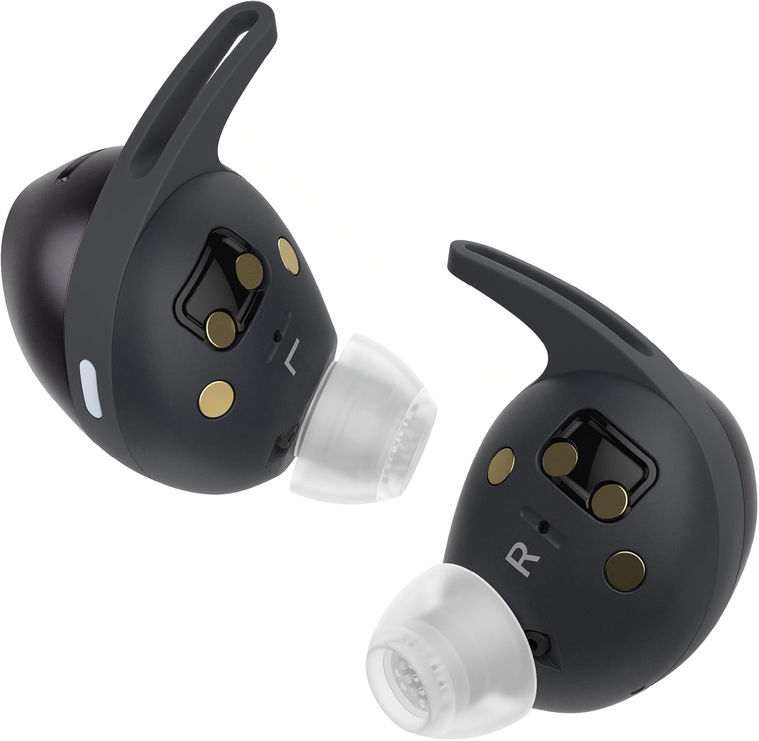 Sennheiser Momentum Sport Auriculares Con Ajuste De Sonido Deportivo Y ANC Adaptativo, Ajuste Seguro, 24 Horas De Duración De La Batería - Grafito