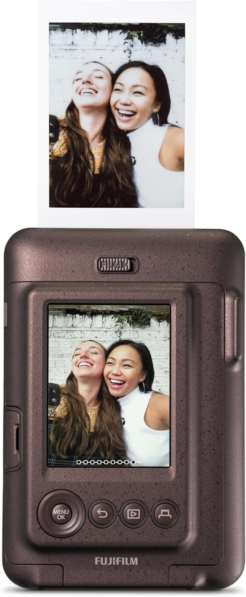 INSTAX Mini LIPLAY Hybrid Instant Camera - Deep Bronze