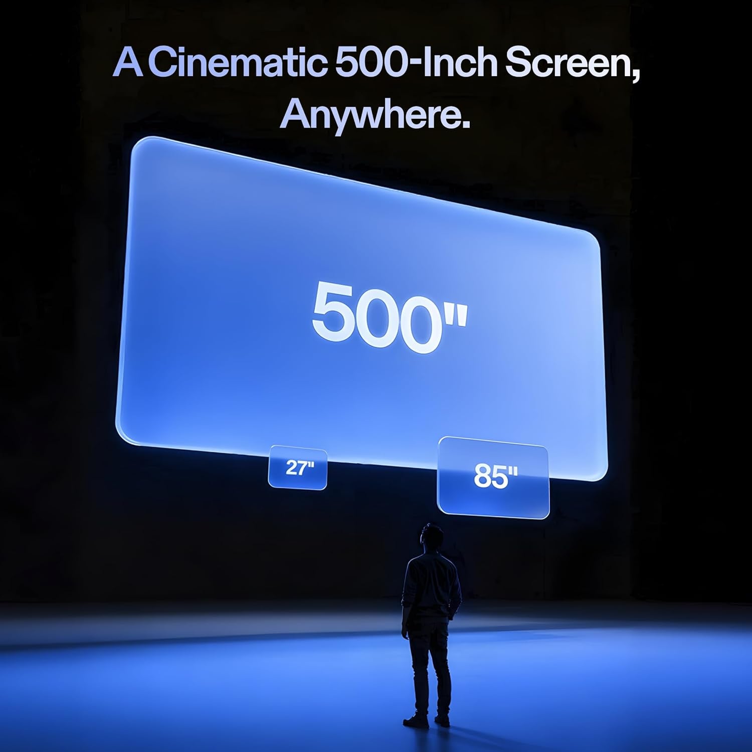 1S AR Glasses, 500" Virtual Screen Smart Glasses with 52° FOV, Native 3Dof, 3D Mode, Powered by X1 Chip, Supports All USB-C DP Devices Including Iphone 17/16/15, Supports Switch 2 with Neo