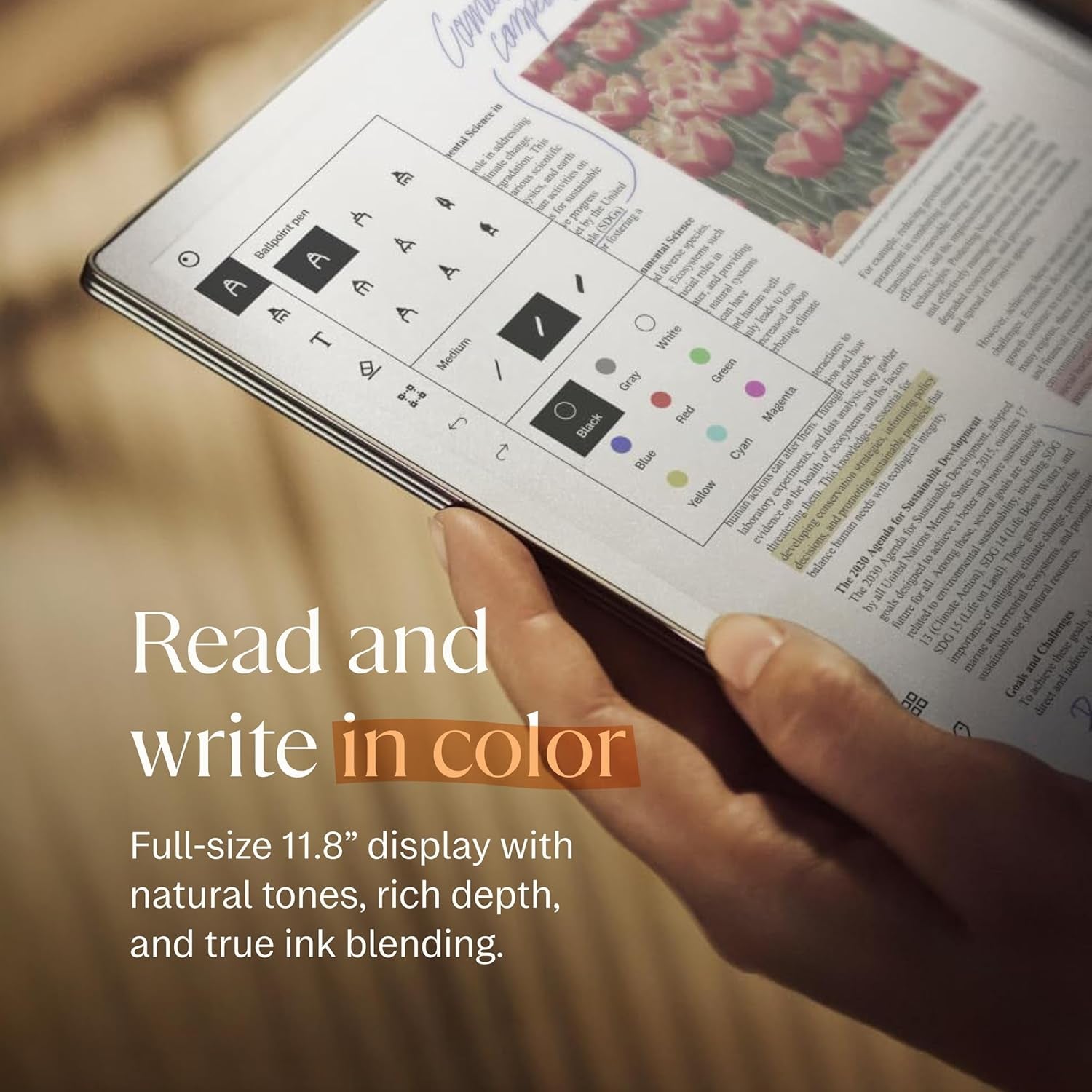 Paper Pro Bundle – Includes 11.8” Paper Tablet, and Marker plus Pen with Eraser