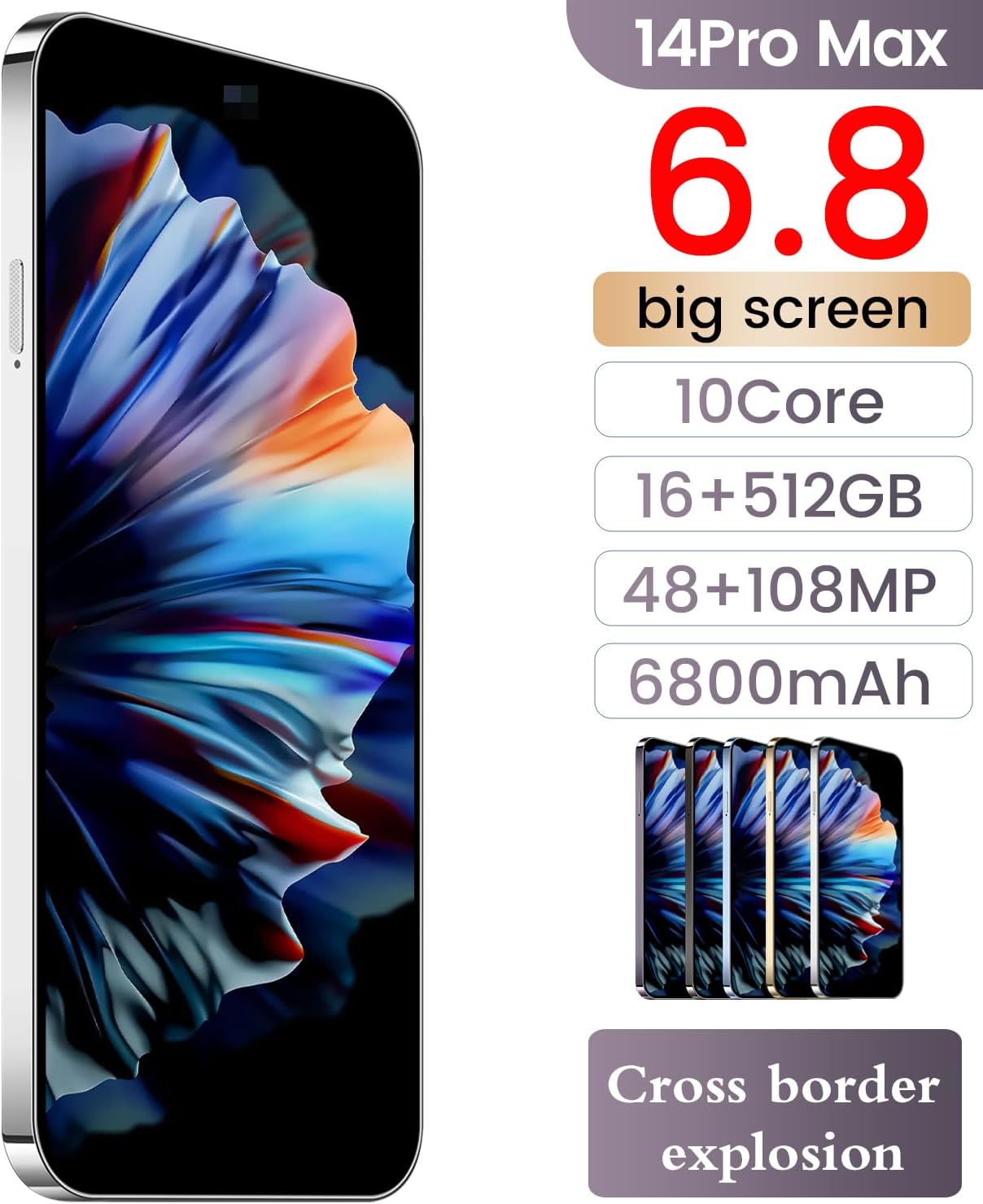 14 PromaX 16+512GB Android 13.0 with 128G
