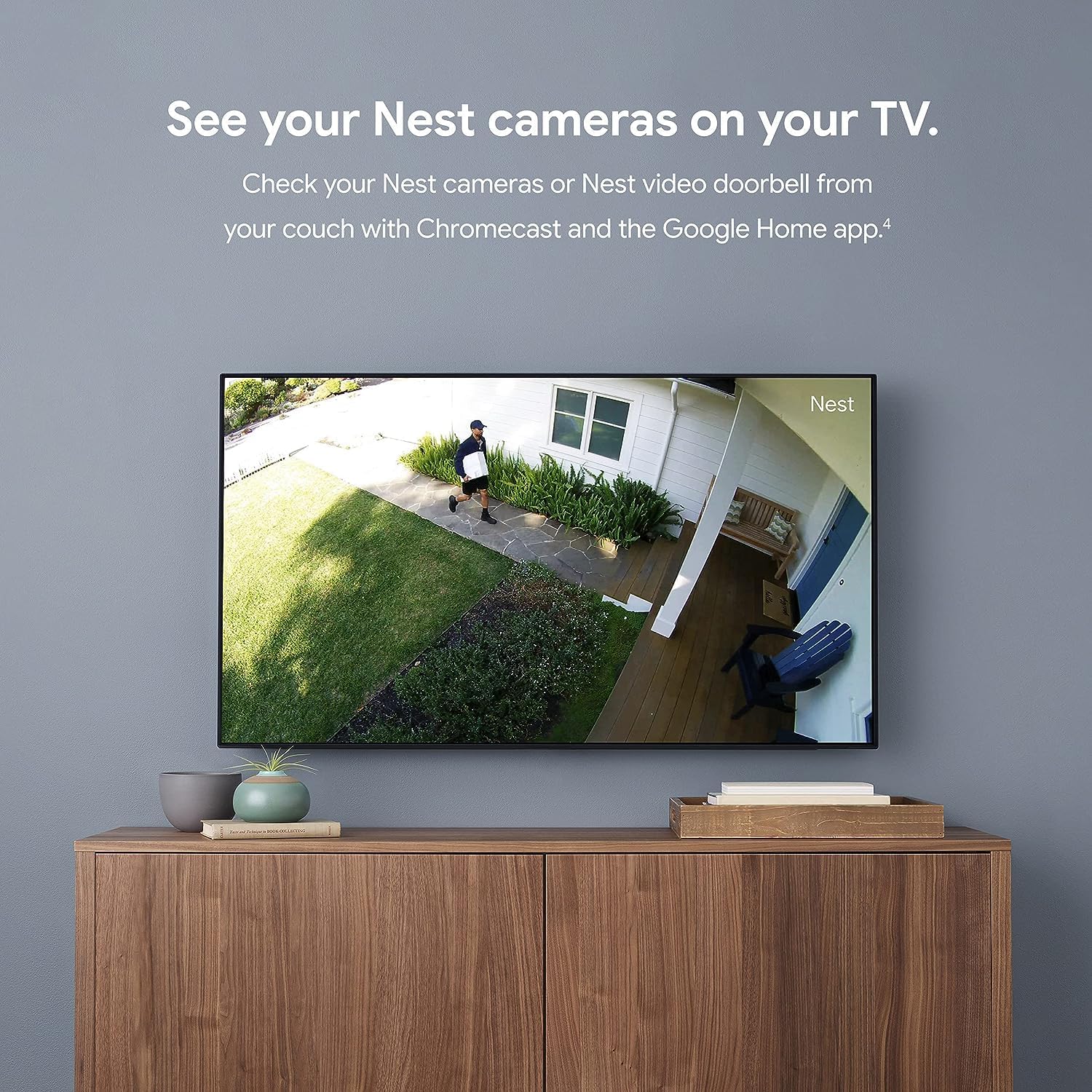 Chromecast - Dispositivo de transmisión con cable HDMI - Transmite programas, música, fotos y deportes desde tu teléfono a tu televisor, incluye funda y paño de limpieza (versión japonesa) - Compatible con EE. UU.