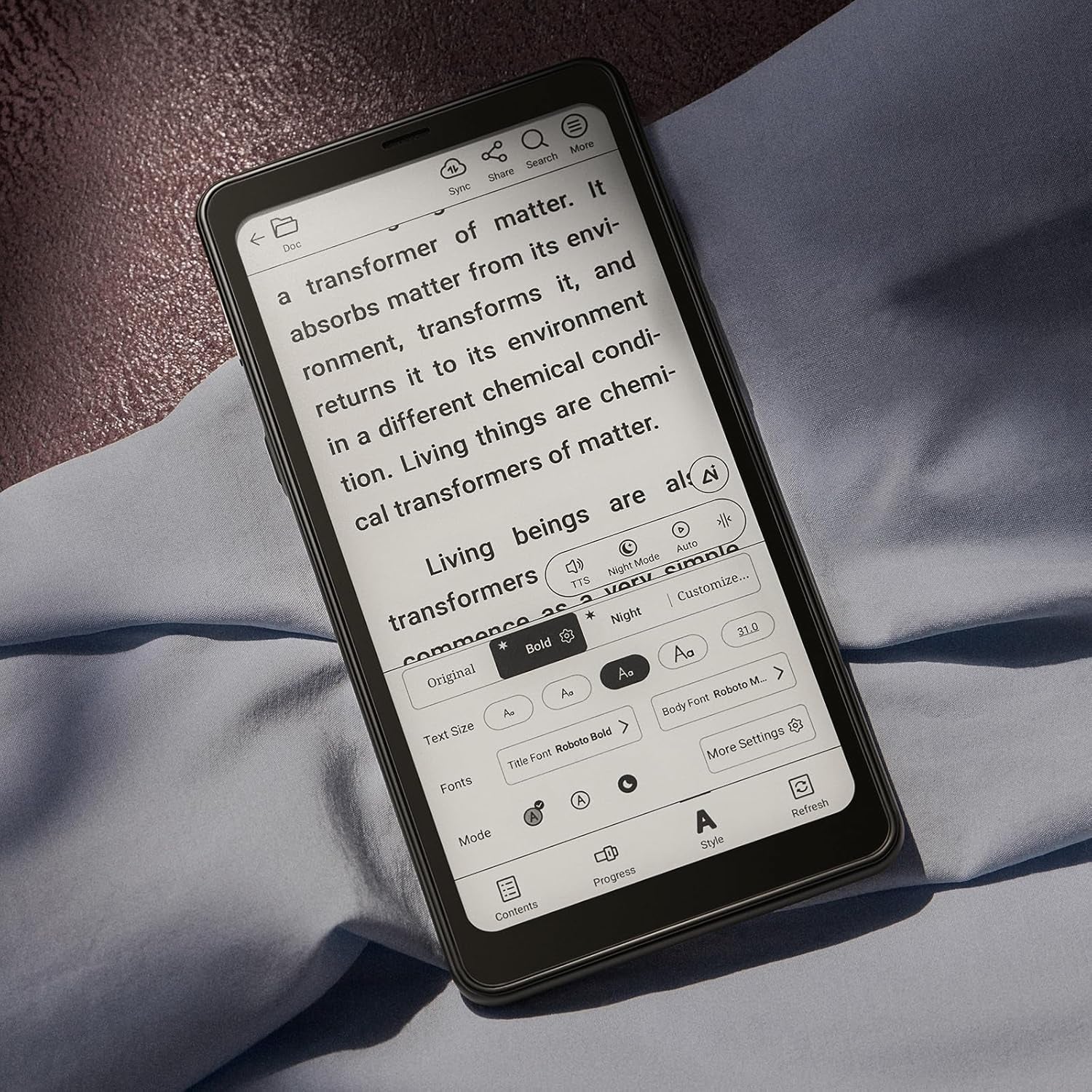 Palma2 Pro Mobile Epaper Ebook Reader 8G 128G 150PPI in Color Mode (Black)