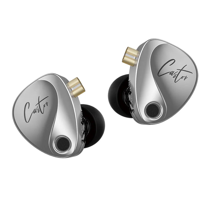 Audífonos KZ Castor 2DD | Sonido HiFi Profesional Sintonizable | Monitor In-Ear