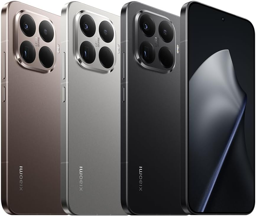 Smartphones Xiaomi 15T Pro en varios colores con cámara Leica y vista frontal