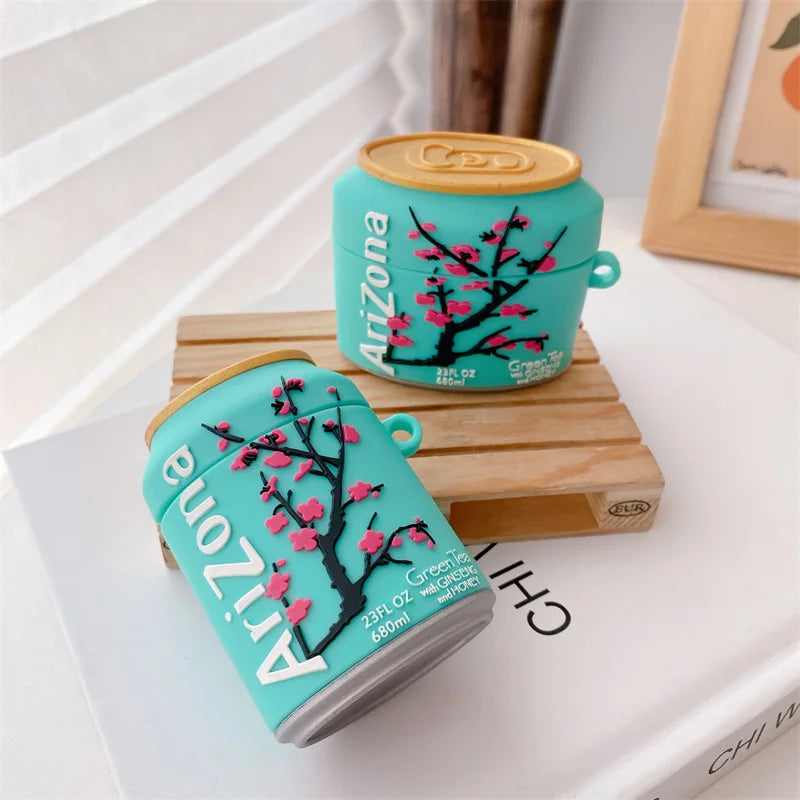 For Airpods 4 Case 3D Snacks Sugar Drinks Creative Earphone Case for Airpods Pro 1 2 3 Cartoon Silicone Cover for Airpods Pro 3