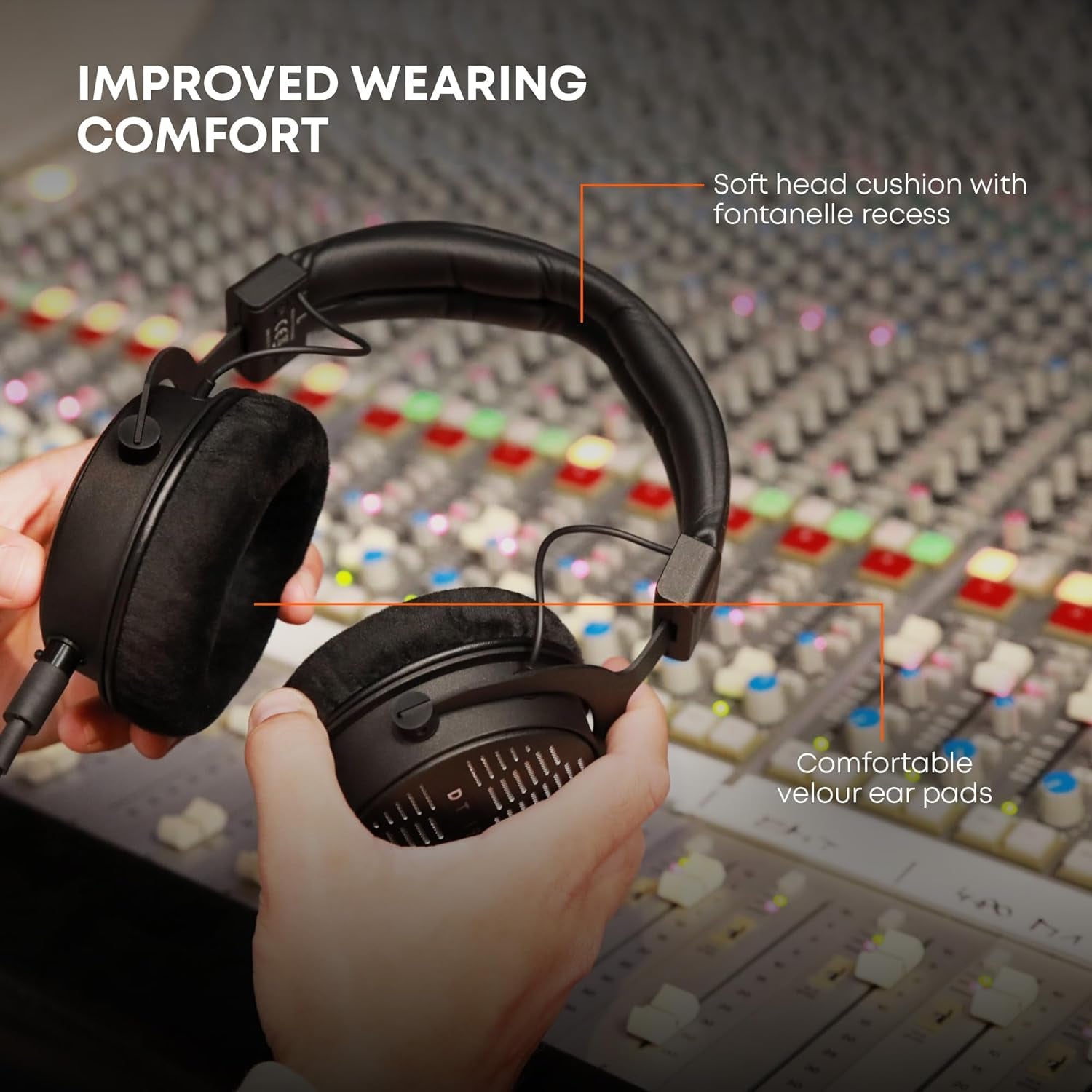 DT 1990 PRO MKII Premium Tesla Studio Headphones for Mixing, Mastering and Editing (Open)