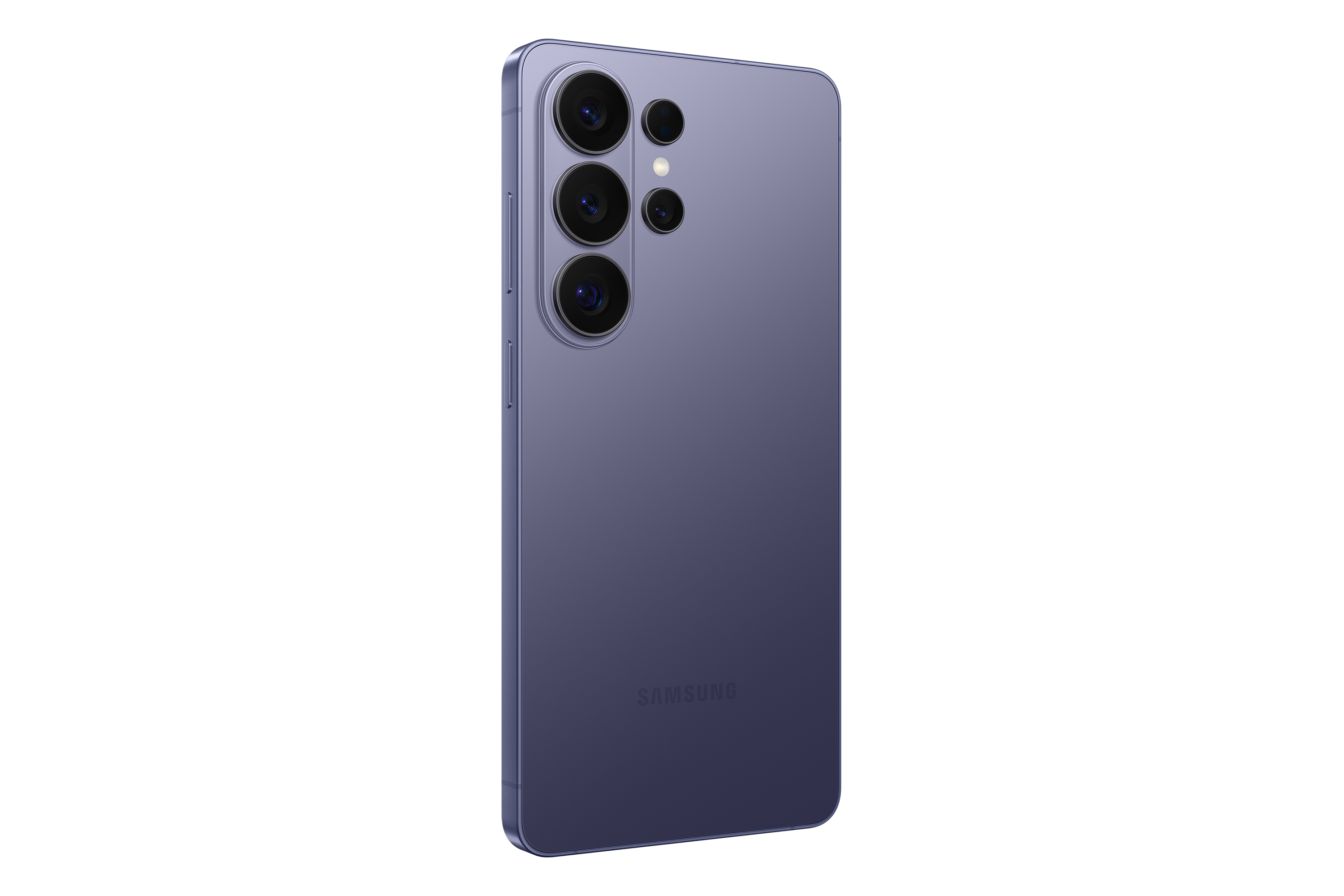 Smartphone Samsung Galaxy S26 Ultra violeta, vista trasera con cámaras