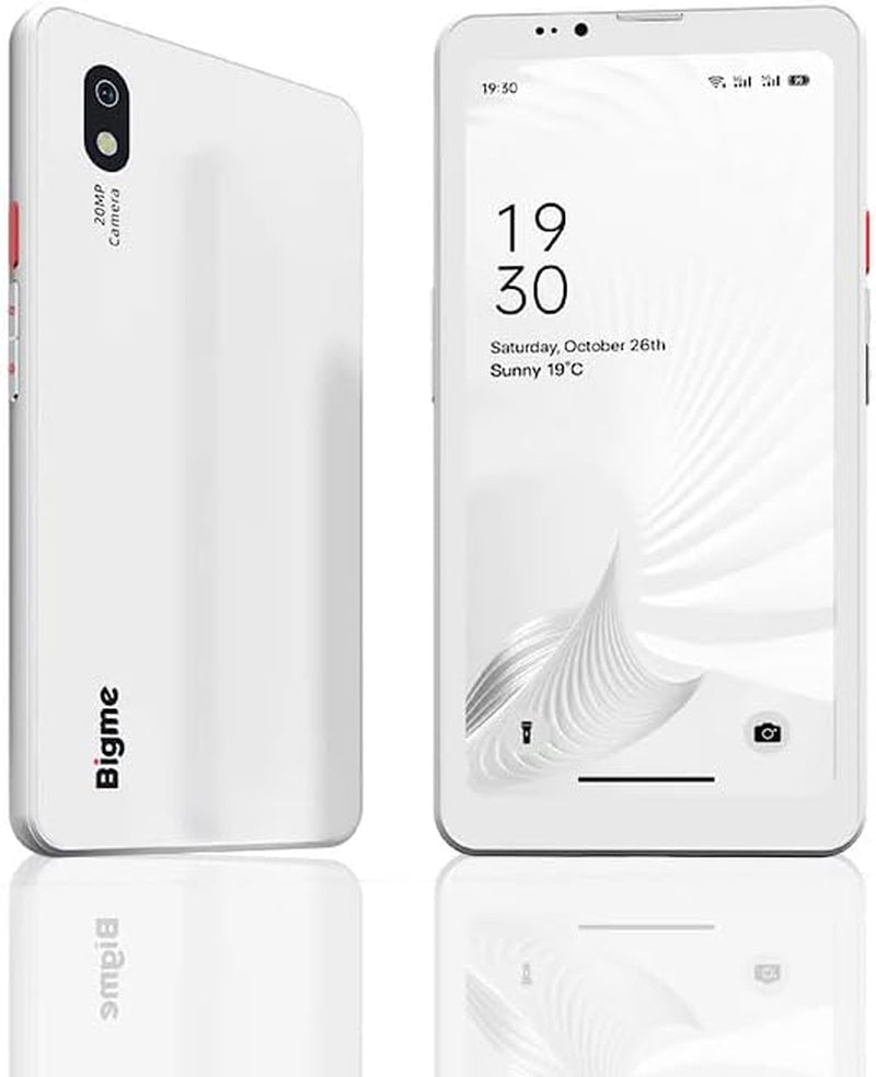 Hibreak Pro 6.13" Epaper Cell Phone 8+256 GB Android 14 OS Smart Phone,5G Dual SIM, GPS