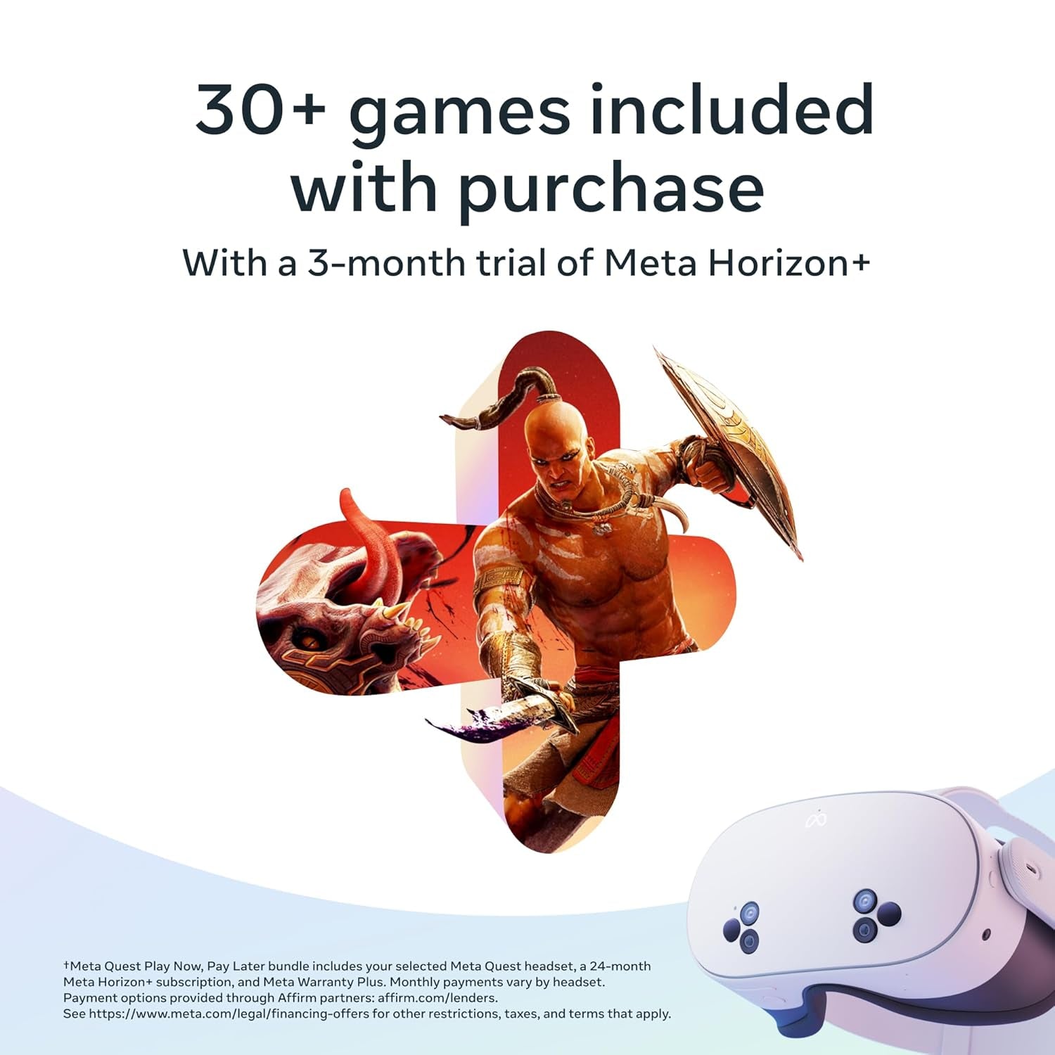 Quest 3S 256GB | Batman: Arkham Shadow Included — 30+ Games Included with Horizon+ Access with Starter Bundles — Play More for Less