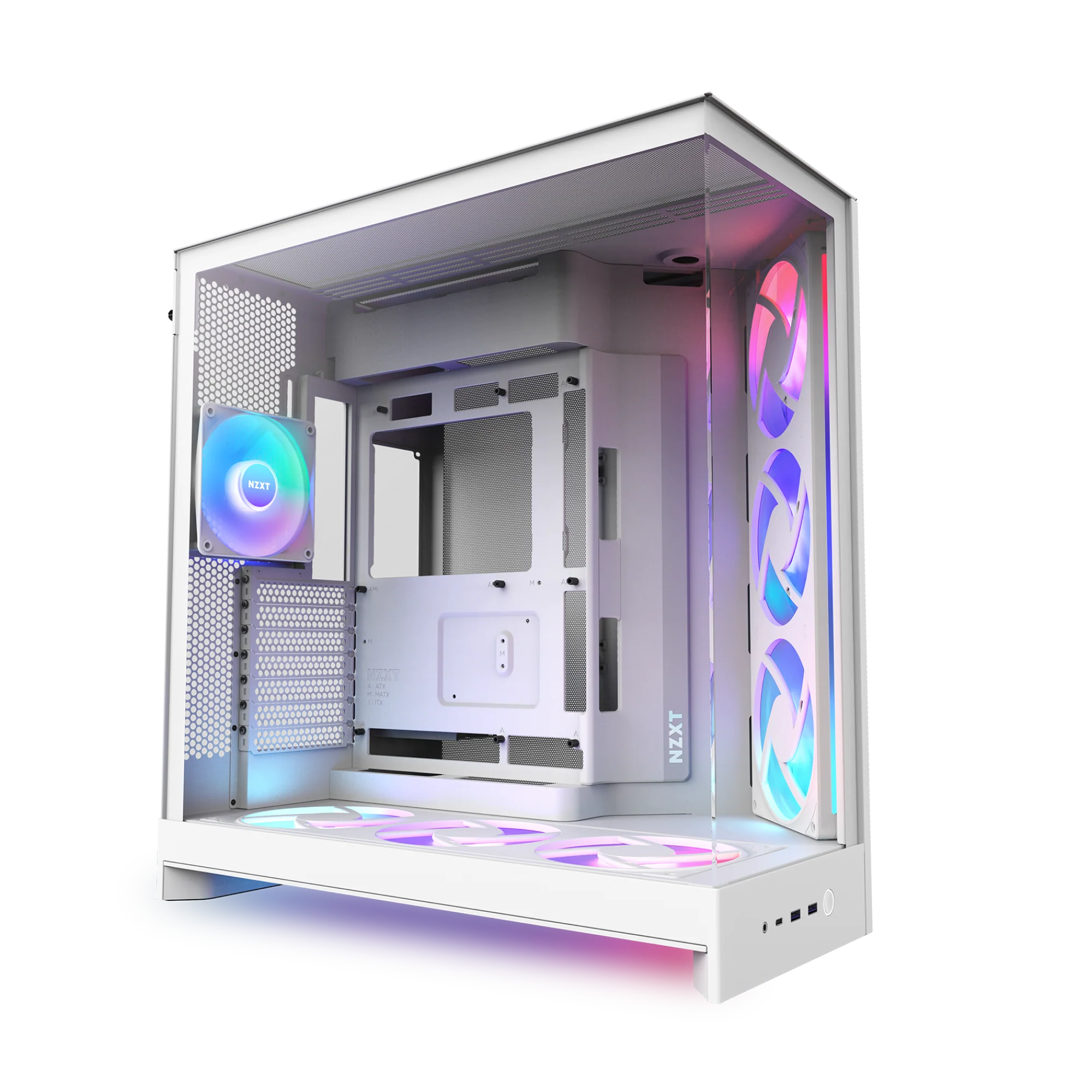 NZXT H9 Flow RGB+ Gabinete de PC