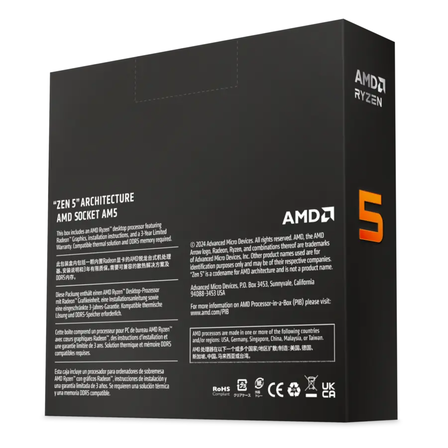 Procesador AMD Ryzen 5 9600X-GSMPRO.CL