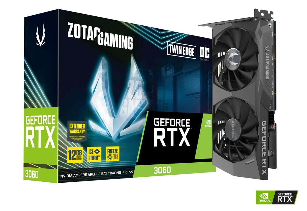 ZOTAC Gaming GeForce RTX 3060 Twin Edge OC GPU