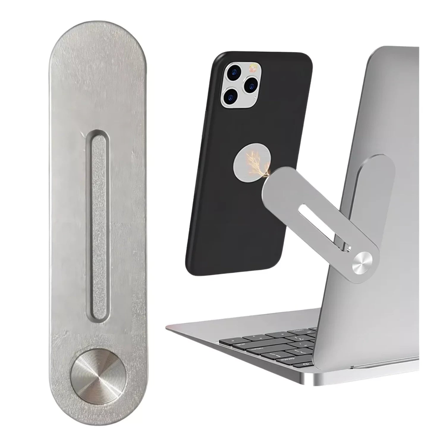 Soporte Celular aluminio magnético Laptop/ Notebook / Tablet-GSMPRO.CL