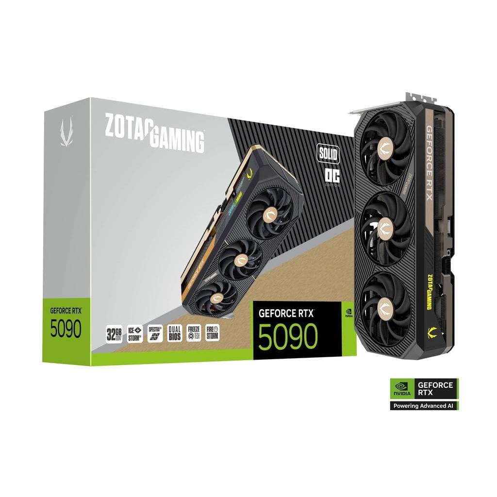 Zotac Gaming GeForce RTX 5090 Solid OC 32G GDDR7-GSMPRO.CL
