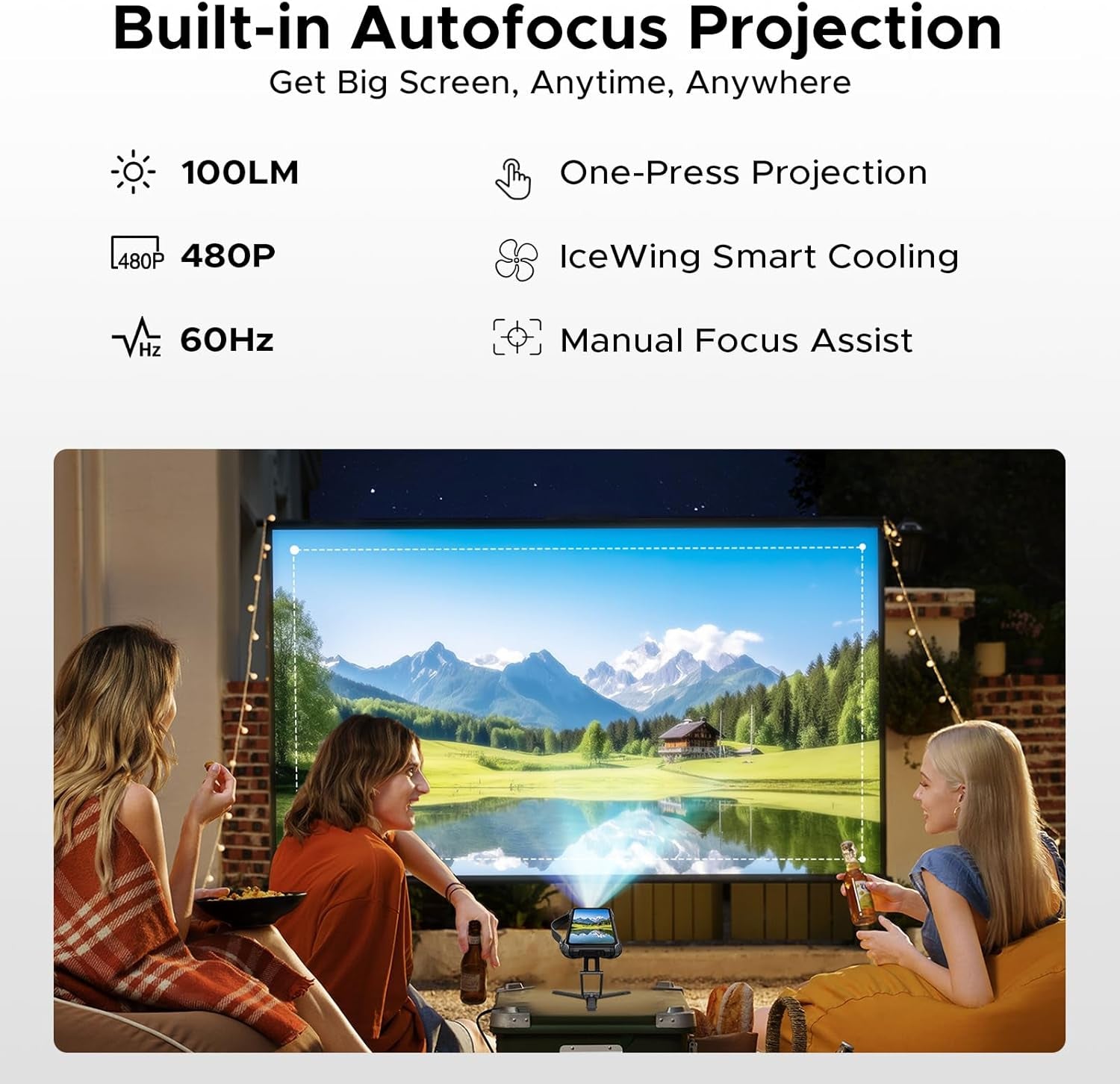 V MAX Play 5G Rugged Phone with 100 Lumens Projector,36Gb+512Gb/2Tb,200Mp+32Mp Camera,Dimensity 7300 Rugged Smartphone,20500Mah,6.78" Fhd+120Hz,1200Lm Dual Camping Lights,Waterproof/Nfc/Wifi6E