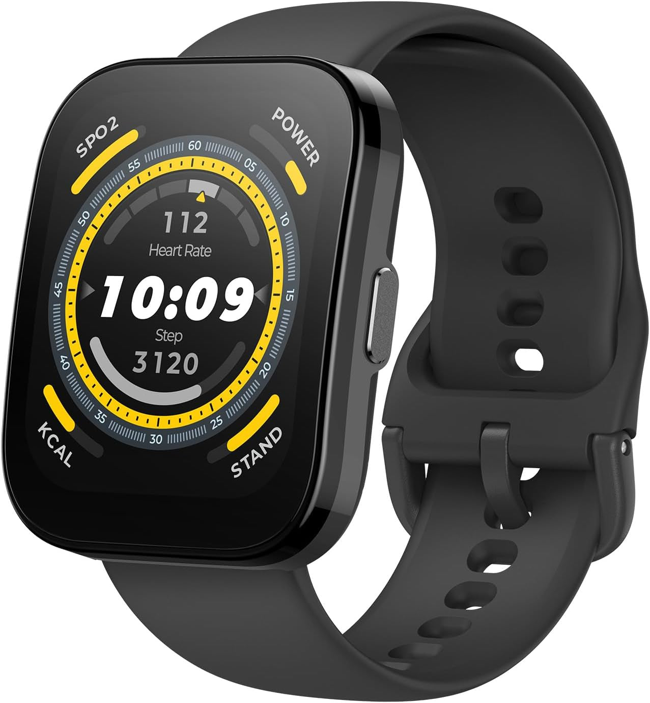 Bip 5 Core Smart Watch for Men Women 46Mm, 11-Day Battery, Fitness Activity Tracker with 120+ Sports Modes, Heart Rate & Sleep Monitor, for Android Phone & Iphone, Water Resistant, Black