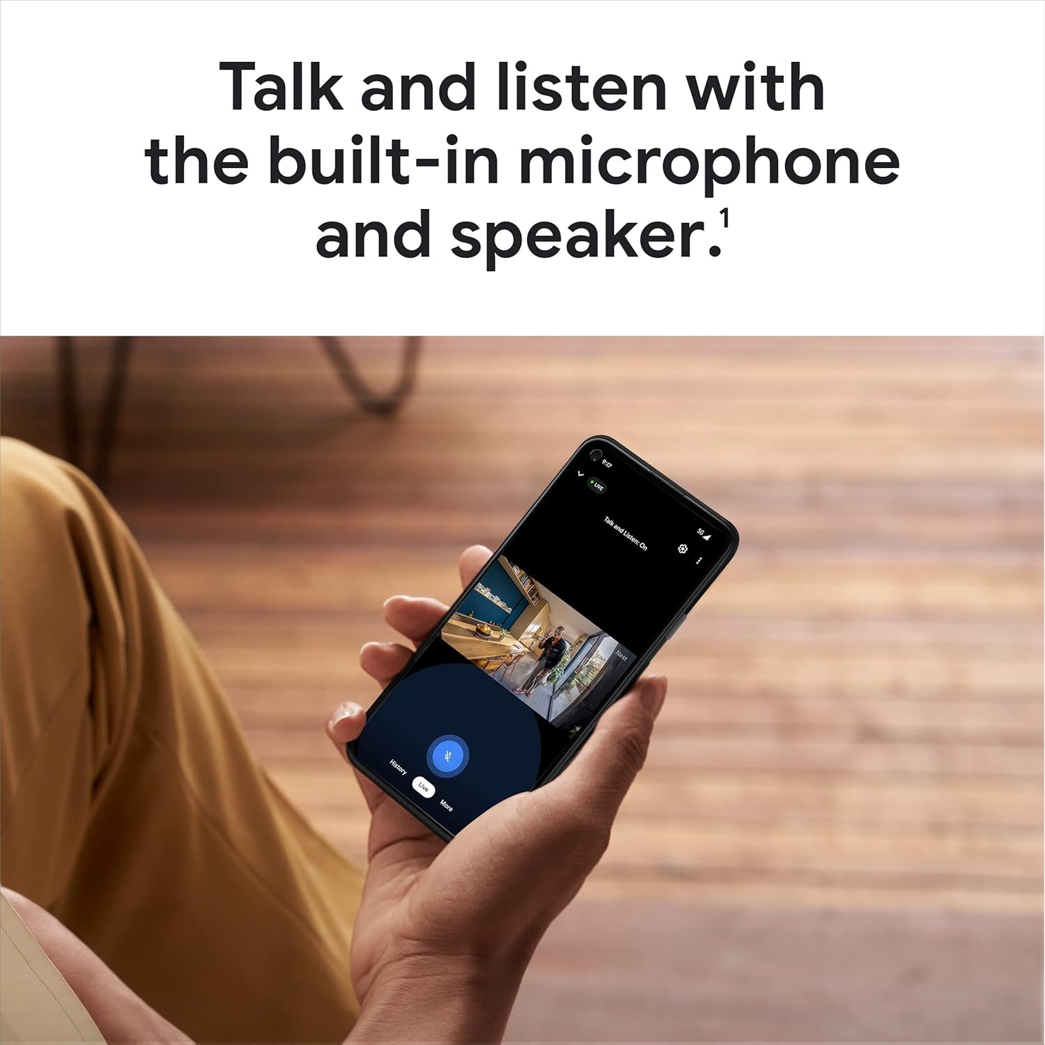 Nest Security Cam (Wired) - 2Nd Generation - Fog, 1080P, Motion Only