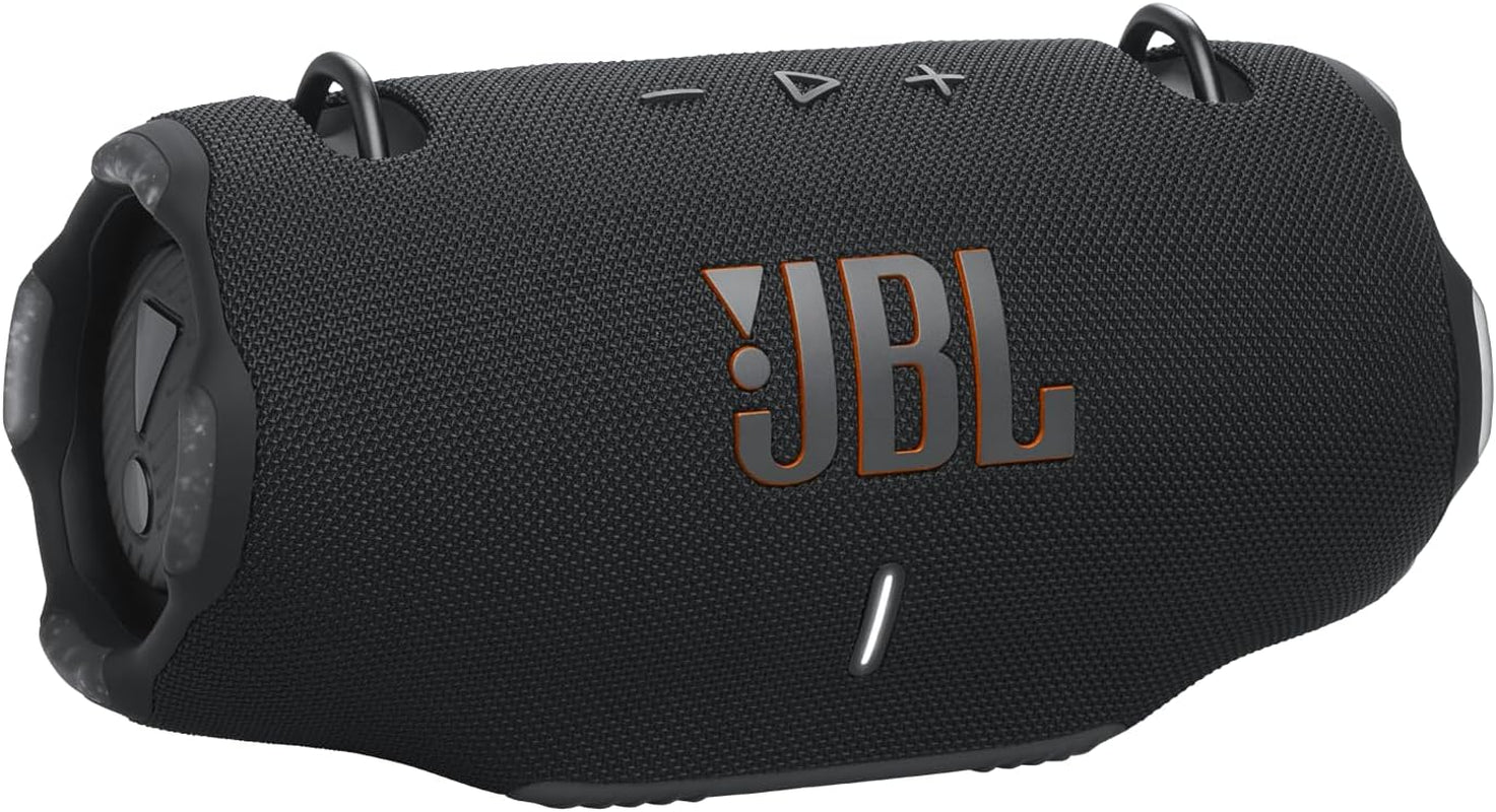 Xtreme 4 - Portable Bluetooth Speaker, Powerful Sound and Deep Bass, IP67 Waterproof, 24 Hours of Playtime, Powerbank, Auracast for Multi-Speaker Pairing (Black)