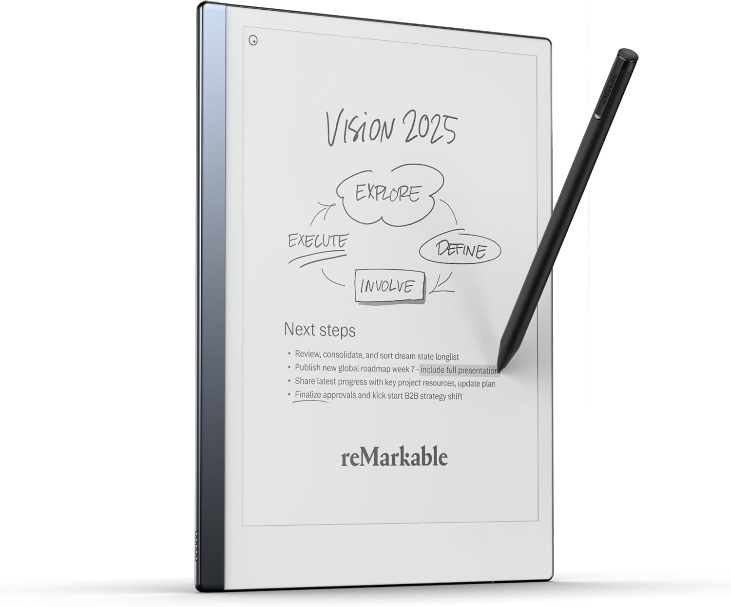 reMarkable 2 E-paper Tablet de 10.3" incluye Lápiz Marker Plus con Borrador