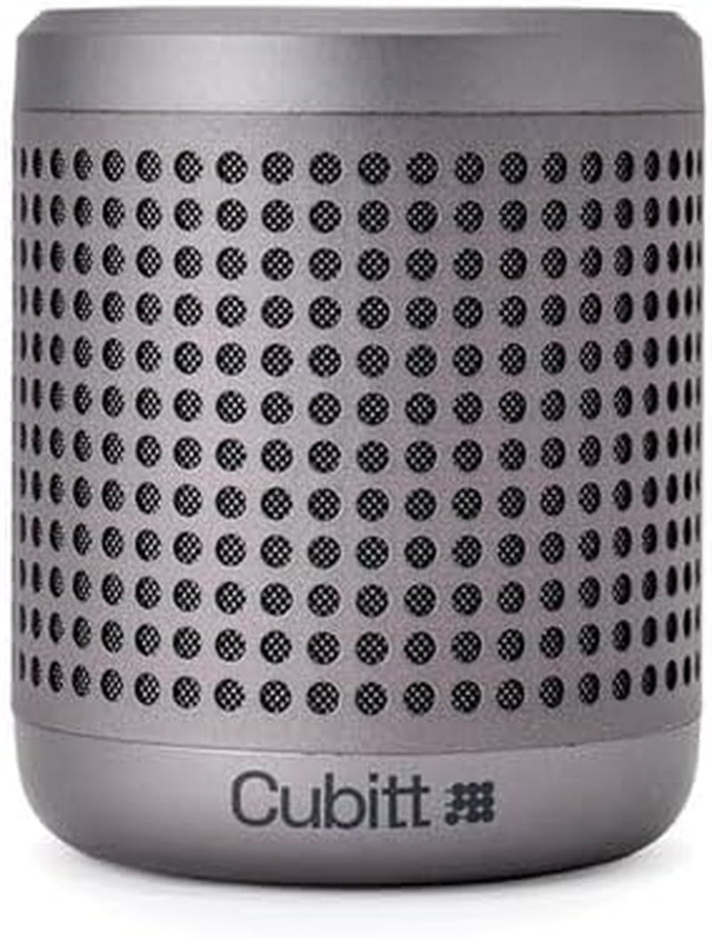 Power Go Gen2 Portable Bluetooth Speaker – 16W Loud Sound, Waterproof IPX7, Bluetooth 5.3, up to 9H Playtime, TWS Pairing, Quick USB-C Charging – Gun Metal