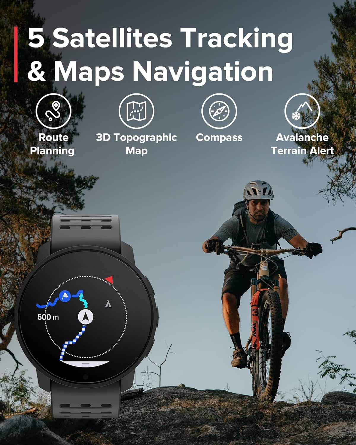 9 Peak and Peak Pro Sports GPS Watch for Demanding, Performance Driven Athletes and Adventurers