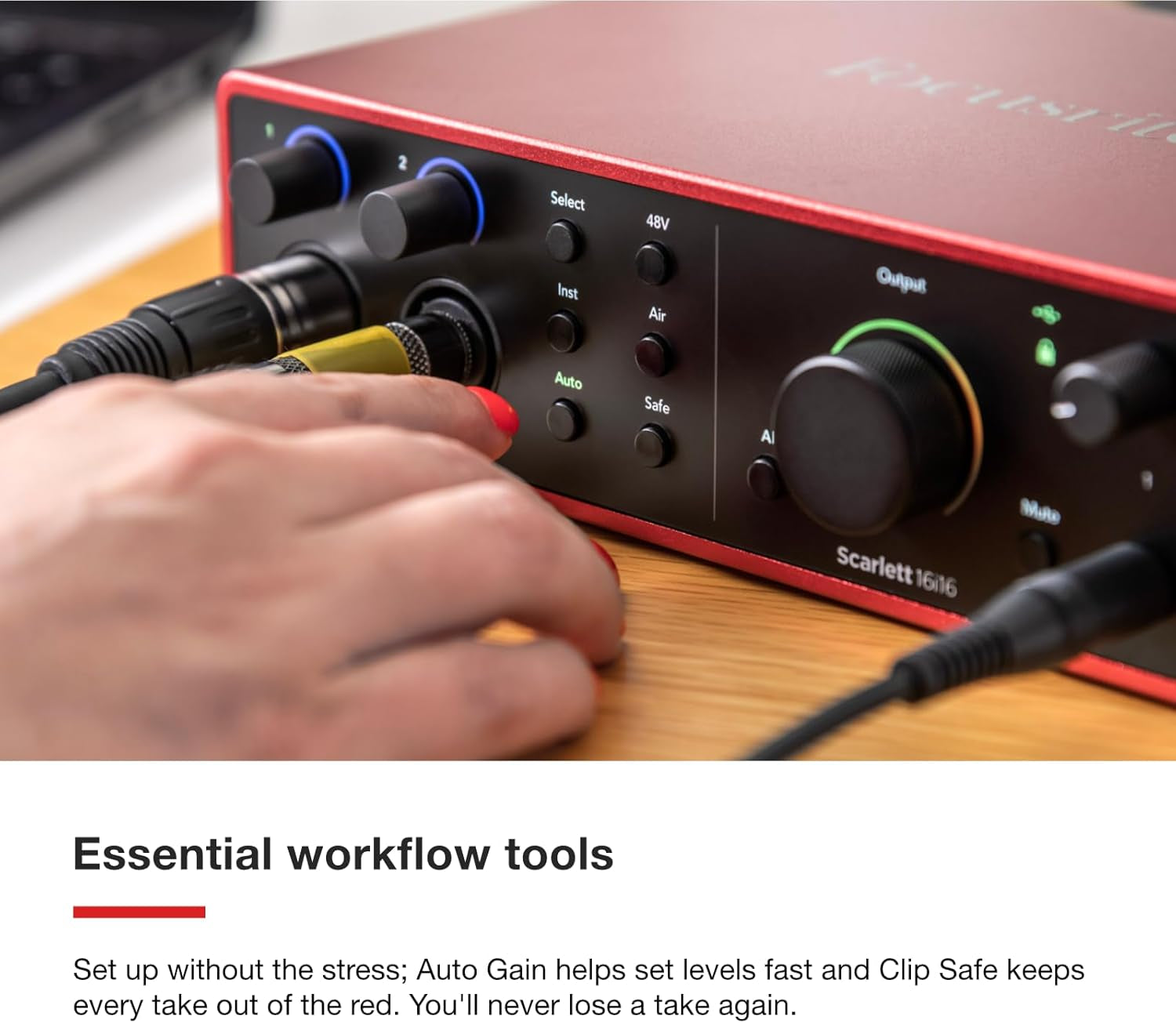 Scarlett 16I16 4Th Gen USB Audio Interface, for Songwriting, Music Production, Recording, and Podcasting — High-Fidelity, Studio Quality Recording, and All the Software You Need to Record