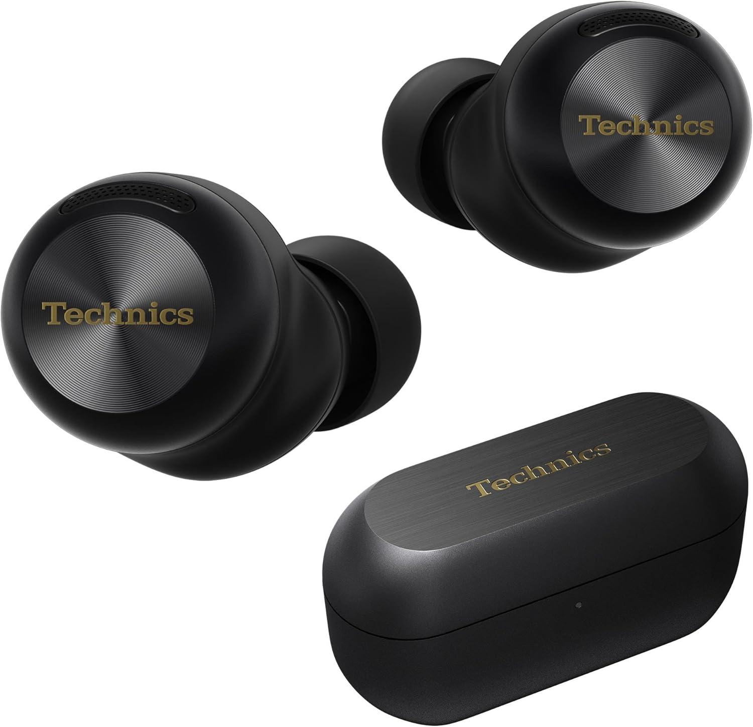 Reference Class Hi-Fi Wireless Earbuds, Dolby Atmos, Head Tracking, Adaptive Noise Cancelling, 3 Device Multipoint, 10-Hr Battery, Wireless Charging, in Ear Headphones - EAH-AZ100-K (Black)
