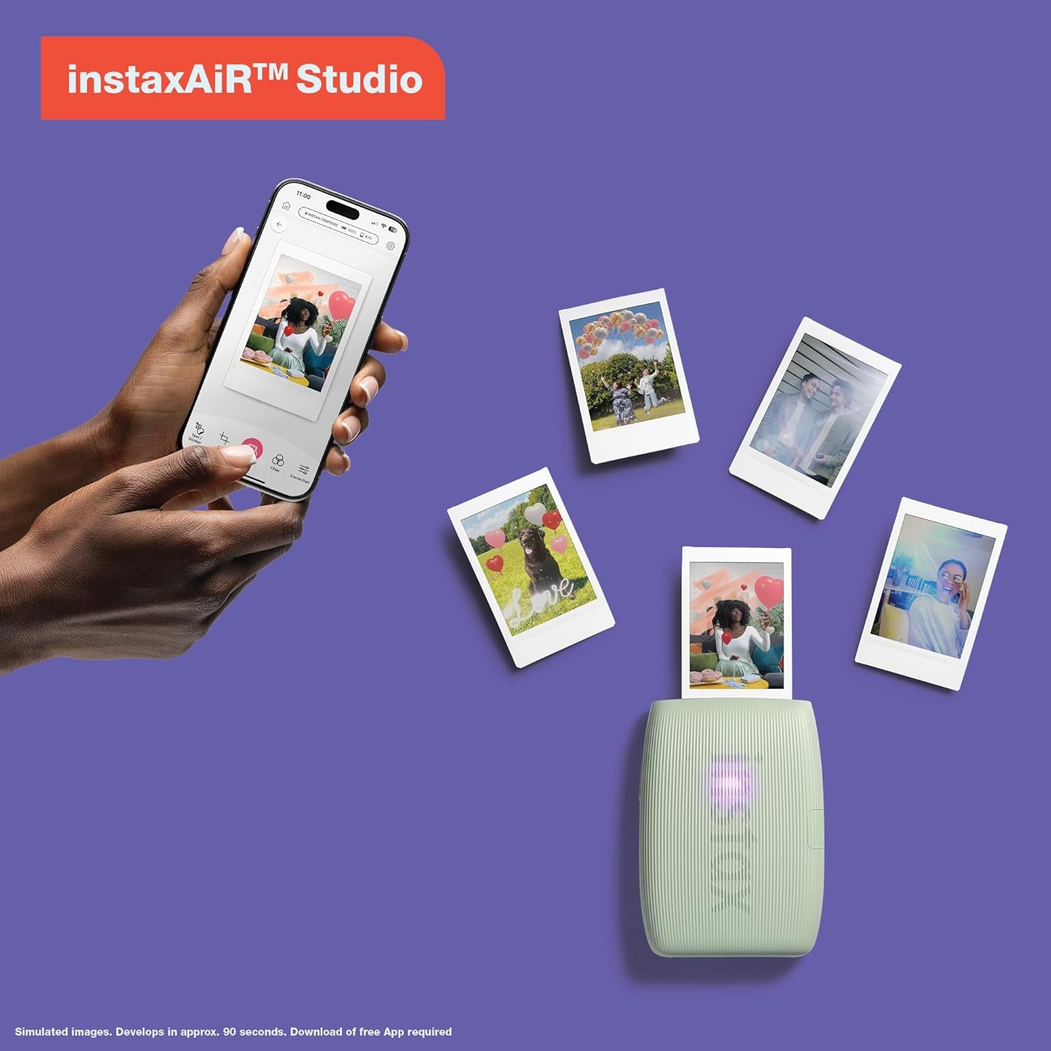 Instax Mini Link 3 Smartphone Printer - Rose Pink