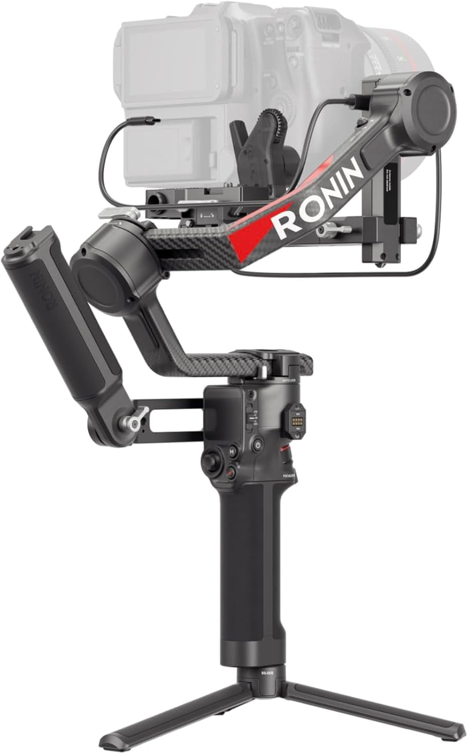 RS 4 Pro, 3-Axis Gimbal Stabilizer for Camera for DSLR & Cinema Camera Stabilizer Canon/Sony/Panasonic/Nikon/Fujifilm, 2Nd-Gen Native Vertical Shooting, 4.5Kg (10Lbs) Payload, Camera Gimbal