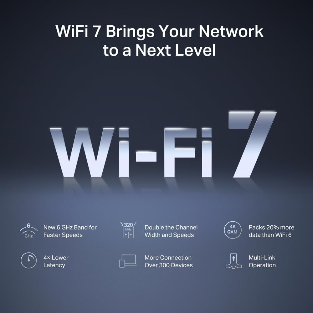 Router  BE9300 Tri-Band WI-FI 7