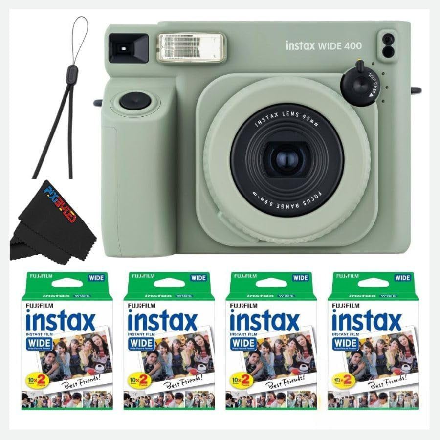 INSTAX Wide 400 Instant Camera - Sage Green