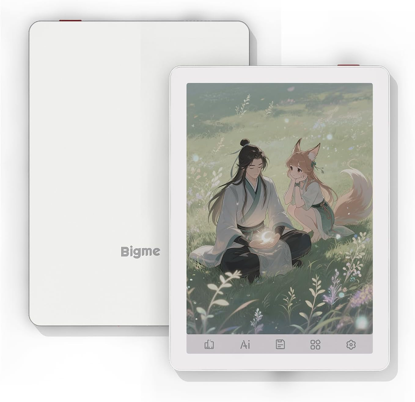 B6 Color E-Reader, Colour Ebook Readers 6 Inch E-Ink Ereaders Digital Epaper Tablet with Android 14, 4GB+64GB, Adjustable Front Light Ereader Device with Audiobook Translator Voice Recorder