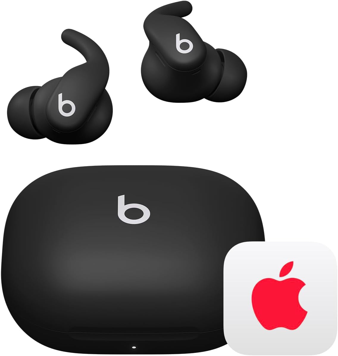 Power Fit - Wireless Noise Cancelling Workout Earbuds with Secure-Fit Wingtips, up to 30-Hour Battery Life, Sweat & Water Resistant, Apple & Android Compatible - Spark Orange