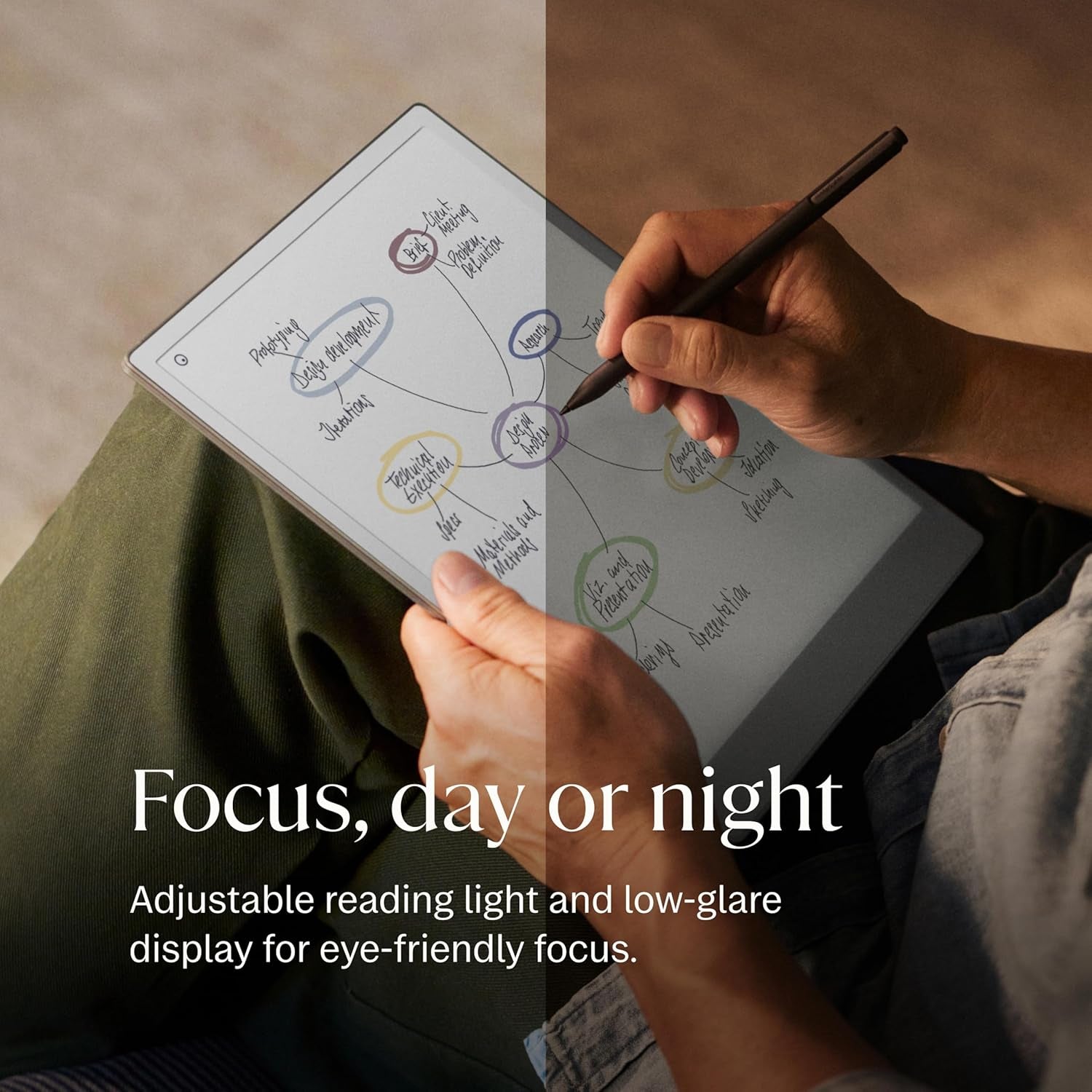 Paper Pro Bundle – Includes 11.8”  Paper Tablet, and Marker plus Pen with Eraser