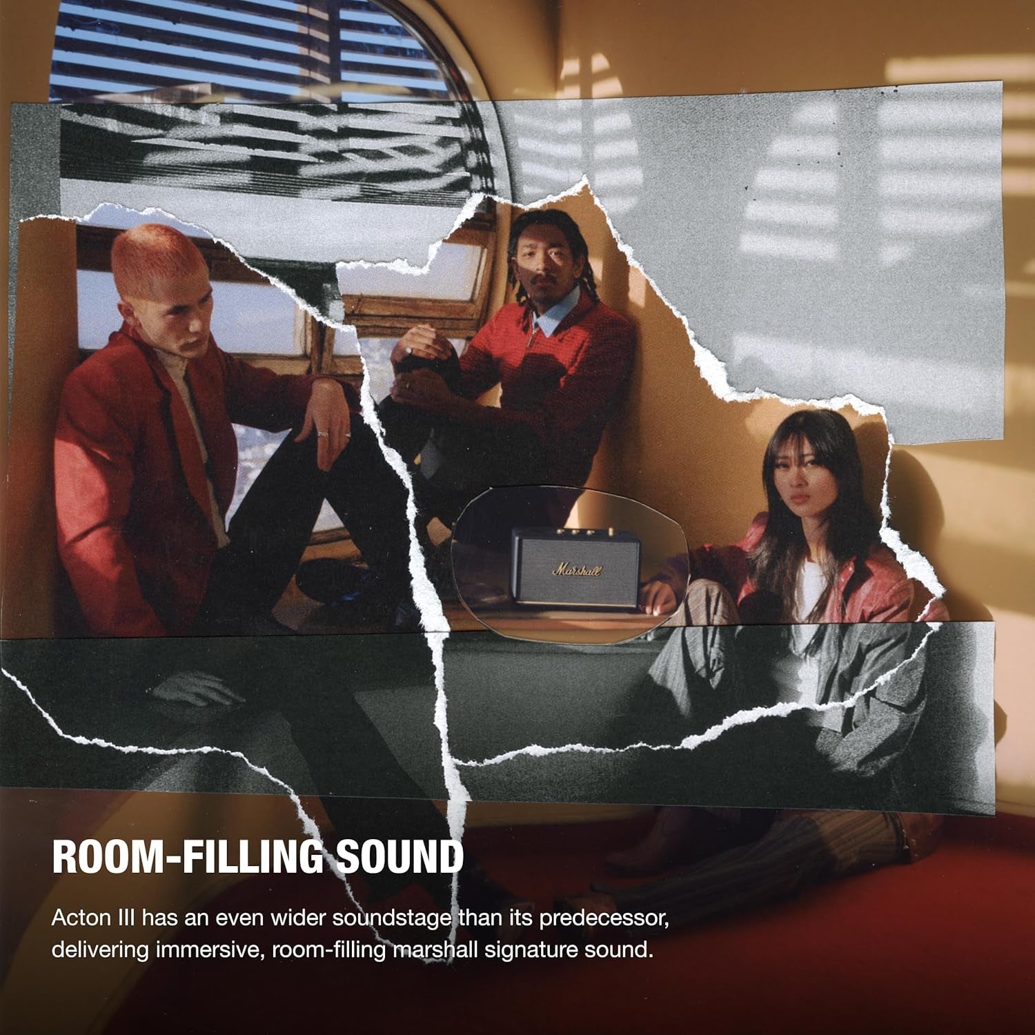 Acton III Bluetooth Home Speaker, Black