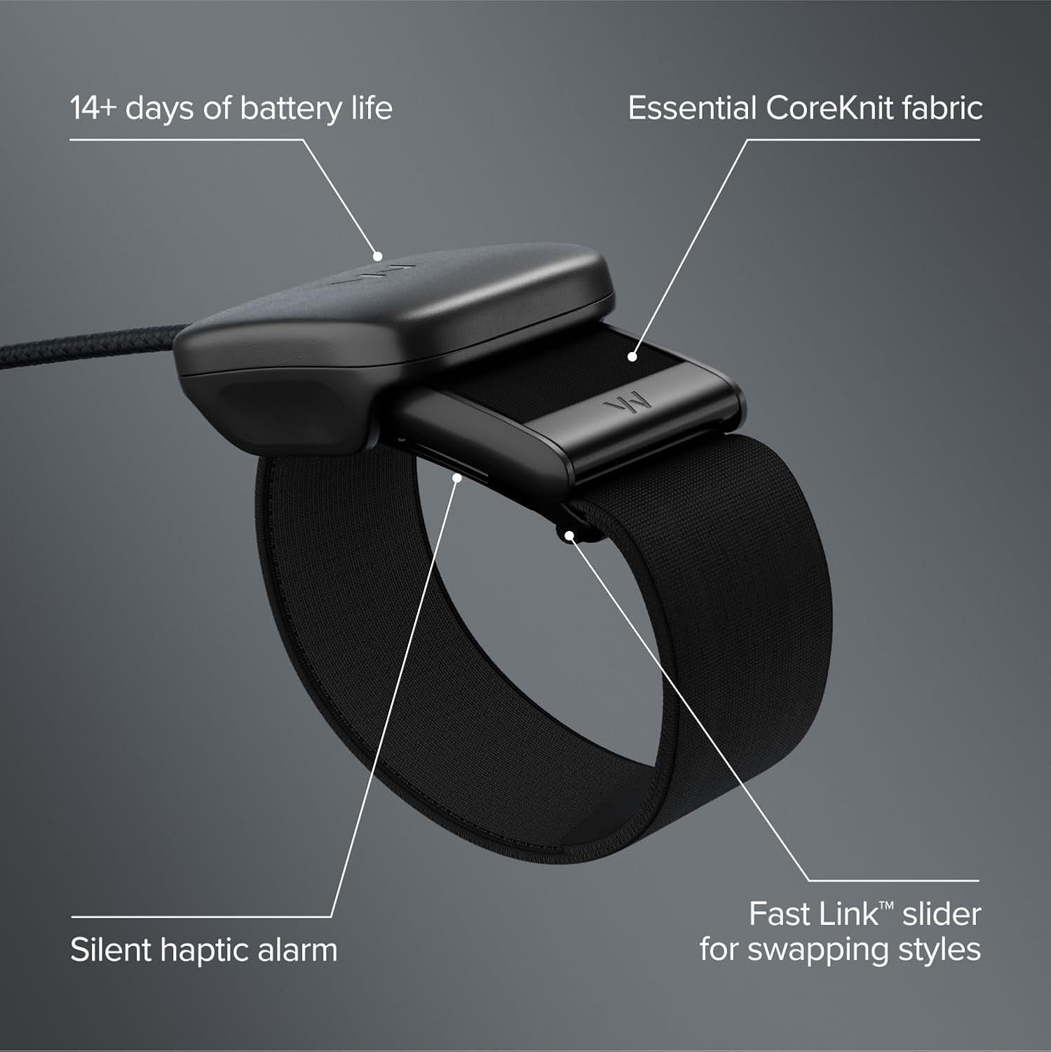 5.0/MG Activity Tracker - 12 Month Membership - Health and Fitness Wearable – 24/7 Activity and Sleep Tracker, Personalized Coaching, Menstrual Cycle Insights – 14+ Days Battery Life