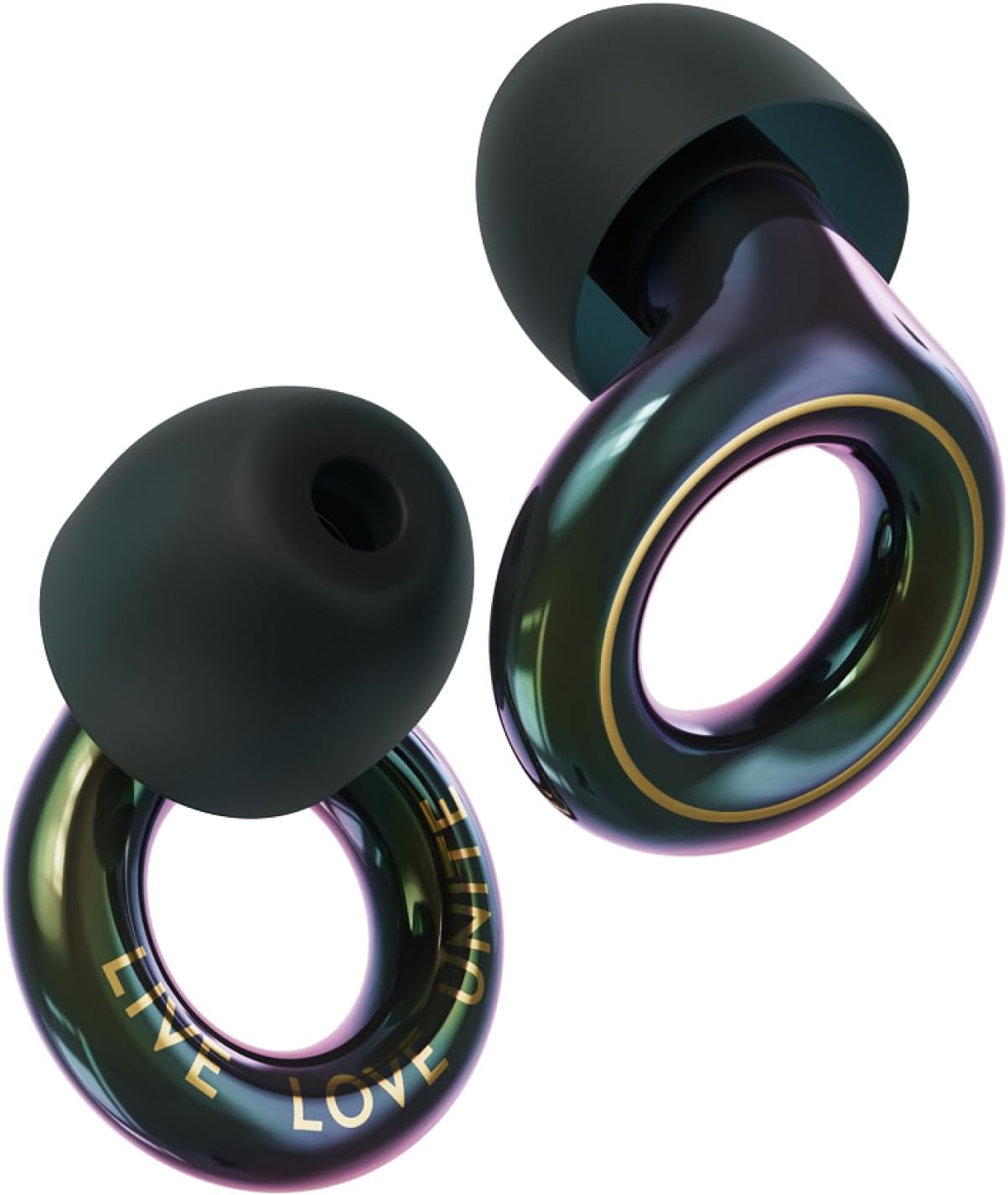 Tomorrowland X  Experience 2 Earplugs – Stylish Hearing Protection for Concerts & Festivals, Live Music, Nightlife & Musicians – 17Db Noise Reduction Ear Plugs (High-Fidelity) – Limited Edition