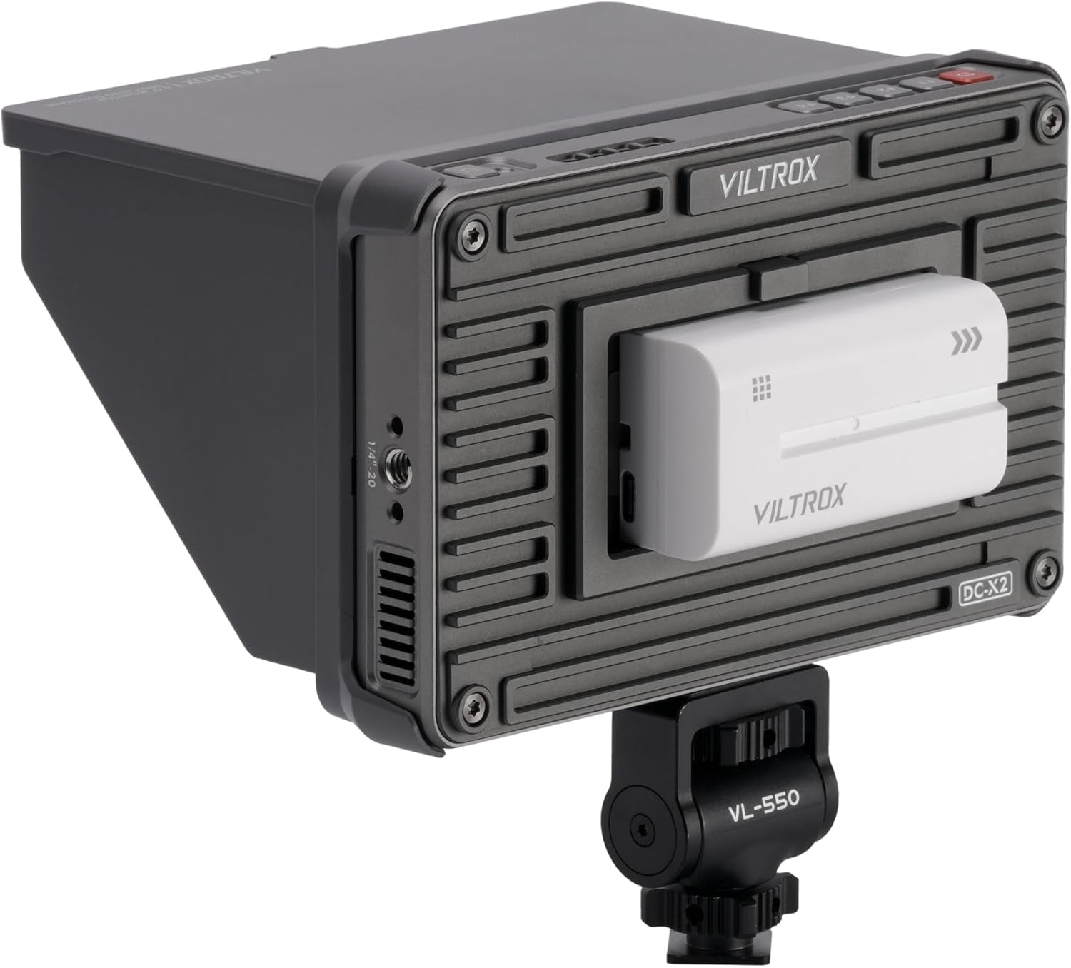 6" Camera Field Monitor, 2000Nit HD 1920X1080 Touch Screen Portable Video Monitor, 4K HDMI Loop In/Out with 3D LUT, De-Squeeze, Peak Focus, with Sunshade Hood