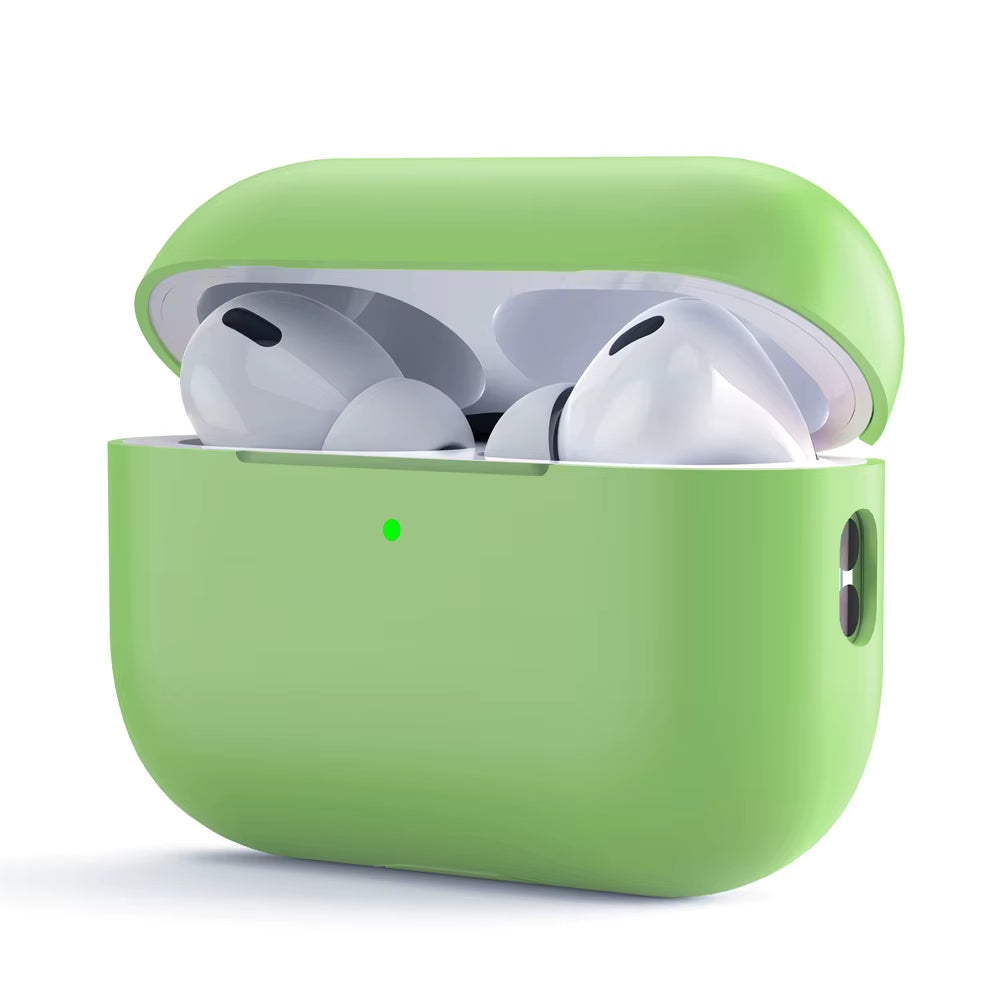Fundas de Silicona Ultra Delgadas para AirPods. Protección bacán para tus AirPods 1/2, AirPods 3 y AirPods Pro 2. ¡Dale un toque piola y seguro a tus audífonos Apple!