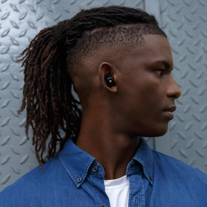 Power Buds Wireless Earbuds with ANC & Transparency Mode – Bluetooth 6.0, Low Latency, Touch Controls, 500Mah Case – Obsidian Black